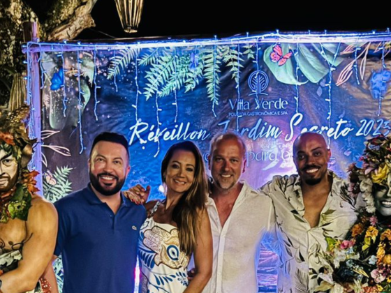 Sócios do Villa Verde e diretores da Alex Darc Produções