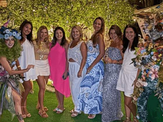 Hóspedes participam do evento