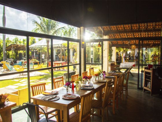 Espaço para almoço - Seu refugio Villa Verde