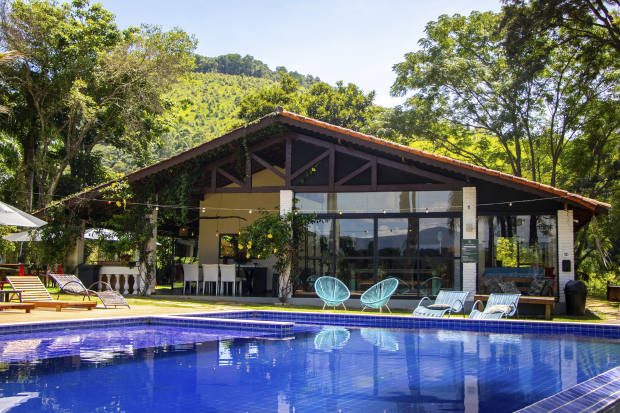 Chalés - Villa Verde - espaço com piscina - refugio