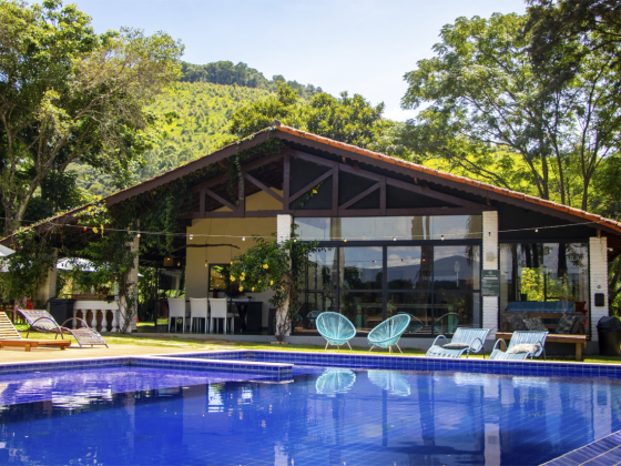 Chalés - Villa Verde - espaço com piscina - refugio